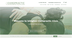 Desktop Screenshot of islington-chiropractic.co.uk